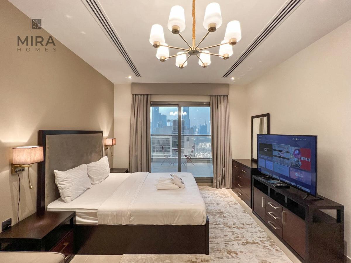 Mira Holiday Homes - Lovely Studio With Burj Khalifa View Dubái Exterior foto